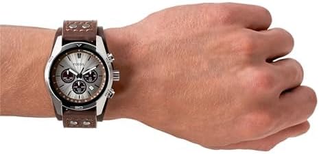 Fossil Coachman Watch on wrist