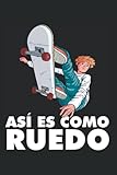 patinetas para skateboard  Patineta Giros Joven - Tabla Skateboarding Skate Cuaderno De Notas: Formato A5 I 110 Páginas I Regalo Como Diario Planificador O Agenda