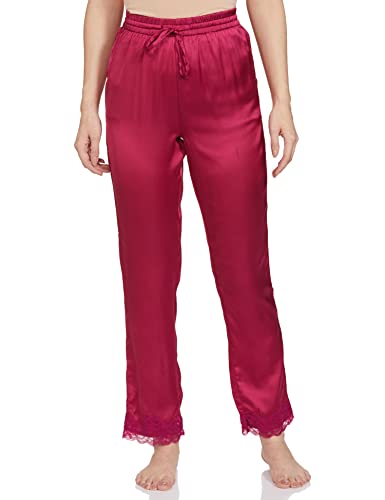 Image of Max Women's Solid Polyester Shirt and Elasticated Pajamas