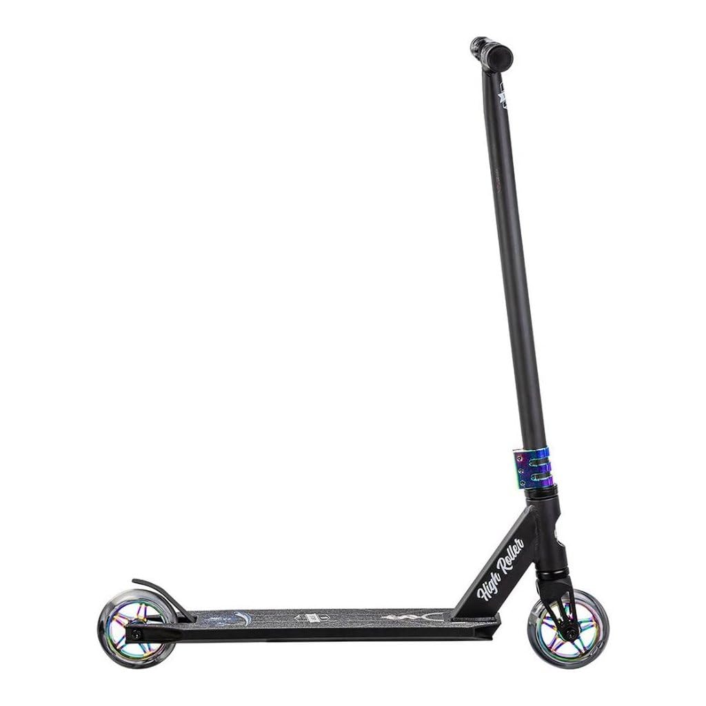 Story Stunt Trottinette High Roller | Roulements ABEC-9 haute performance | Guidon 360° pour Freestyle | Alliage d'aluminium 6061 durable