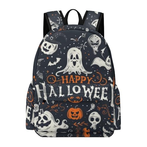 Sac à dos d'Halloween pour enfants et voyage femme grand format