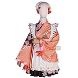 Kagamine Rin kimono Cosplay Costume Outfit Halloween Carnival cos Dress costume (Female S)