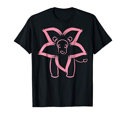 CN Steven Universe Flower Lion Outline Graphic T-Shirt