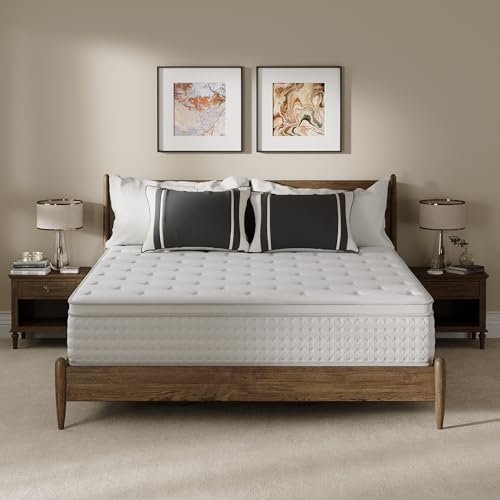 Image of 12 Inch Medium Firm Full Size Mattress Hybrid Mattress with Pocket Springs for Pressure Relief, Motion Isolating, Full Mattress in a Box, CertiPUR-US Certified, Medium Firm