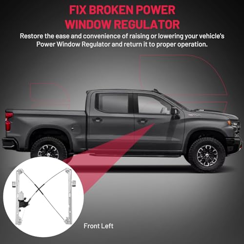 Image of BDFHYK 741-442 Power Window Regulator with Motor Front Left for 2007-2008 Cadillac Escalade GMC Sierra Yukon X 2007-2012 Chevy Avalanche Silverado Suburban 1500 2500 3500 Tahoe 09 10 11 12 13 14