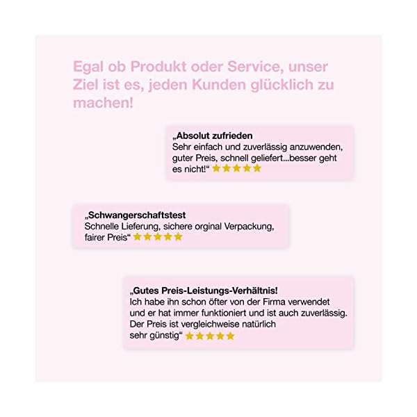 PreSense® - Schwangerschafts-Schnelltest - Labor Getestet – Schnell, Sicher, Zuverlässig und Einfach – Urintest - SS… – Bild 7