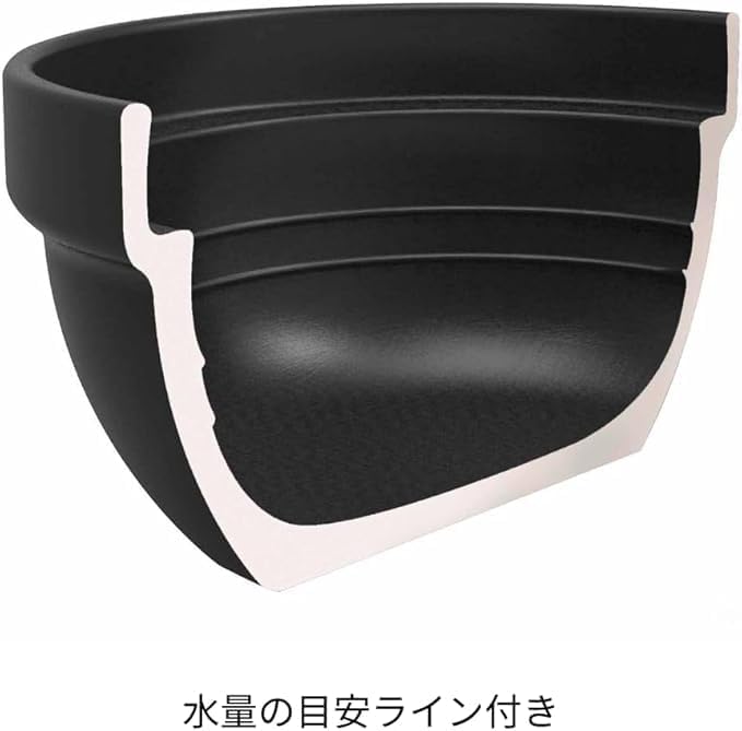 フタがガラスのご飯釜2~3合 中が見えるブラック 23 x 27 x 21 cm フタがガラスのIH対応ご飯釜雪平｜調理器具・卓上関連｜耐熱