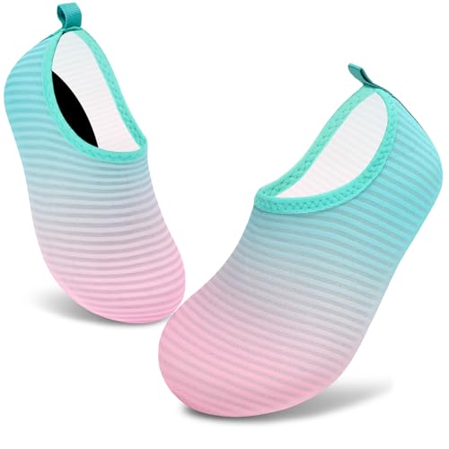 Image of VIFUUR Kids Water Shoes Girls Boys Quick Dry Aqua Socks for Beach Swim Outdoor Sports