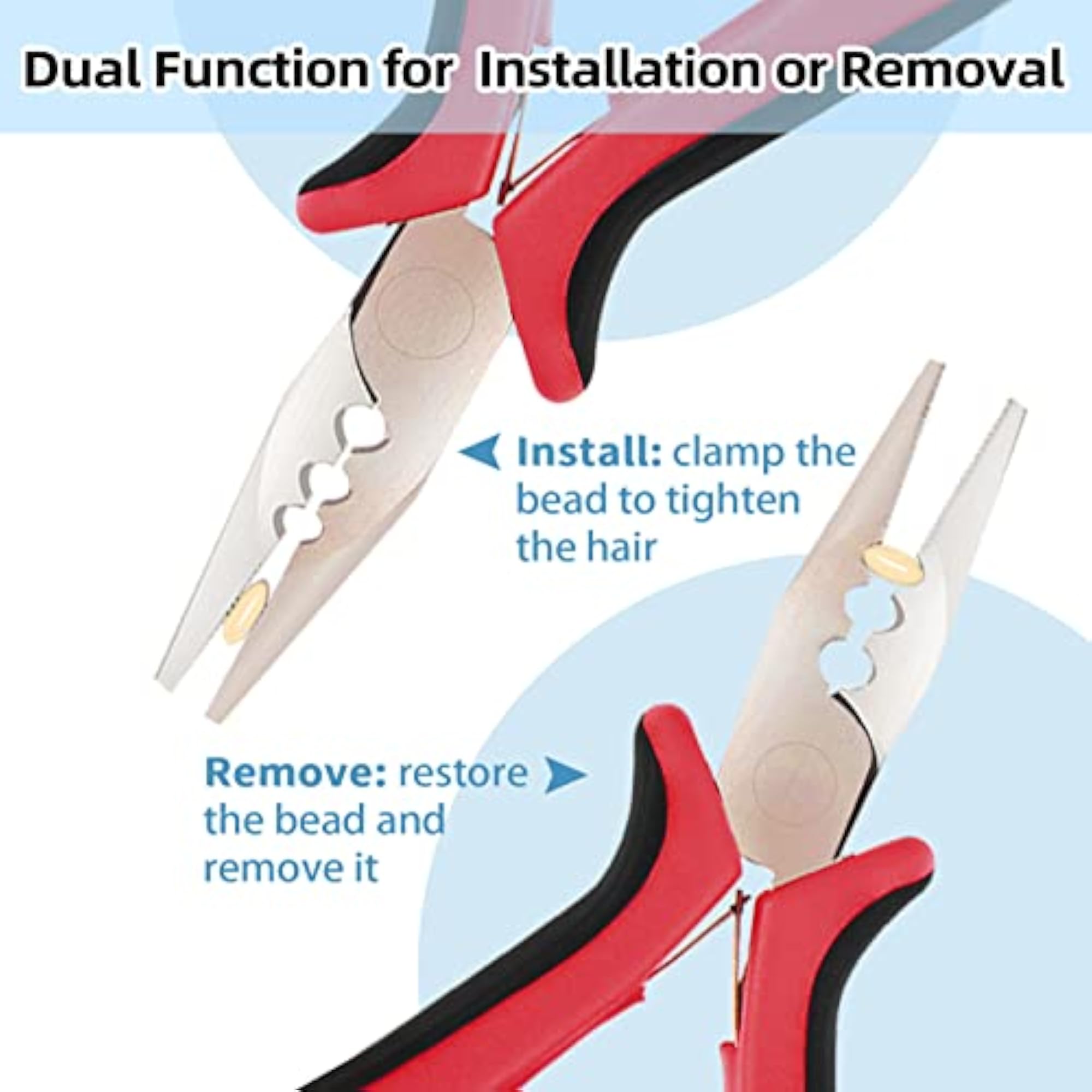 Professional Linkies Microring Opener Tool for Hair Extension Removal