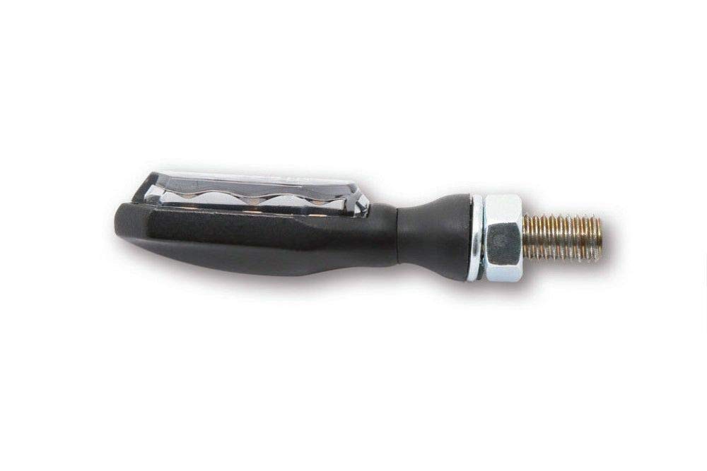 HIGHSIDER LED-Blinker SONIC-X1, schwarz | Vielseitig einsetzbar
