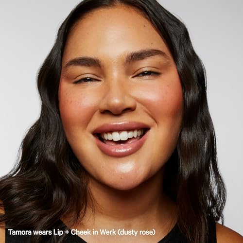 Image of Milk Makeup Mini Must-Haves Set - Includes 12HR Hydrating Face Primer (.33oz) + 12HR Setting Spray for Gripping Makeup (1.69oz) and Multi-Use Cream Blush Stick + Lip Color in Werk (Dusty Rose, 0.10oz)