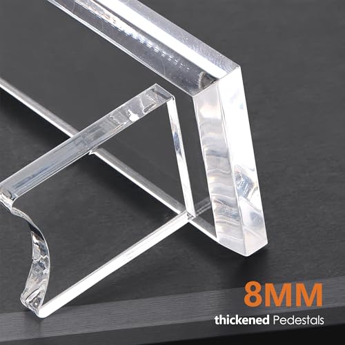 SANRUI Acrylic Pen Holder Display Stand, Shop Fountain Pencil Makeup Brush Rack, Ballpoint Pen Showholder, Paintbrush Drying Rack Organizer Desk for Home School Office Or Store Use - Image 6