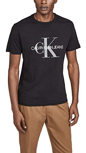 Image of Calvin Klein Men's Monogram Logo Crewneck T-Shirt