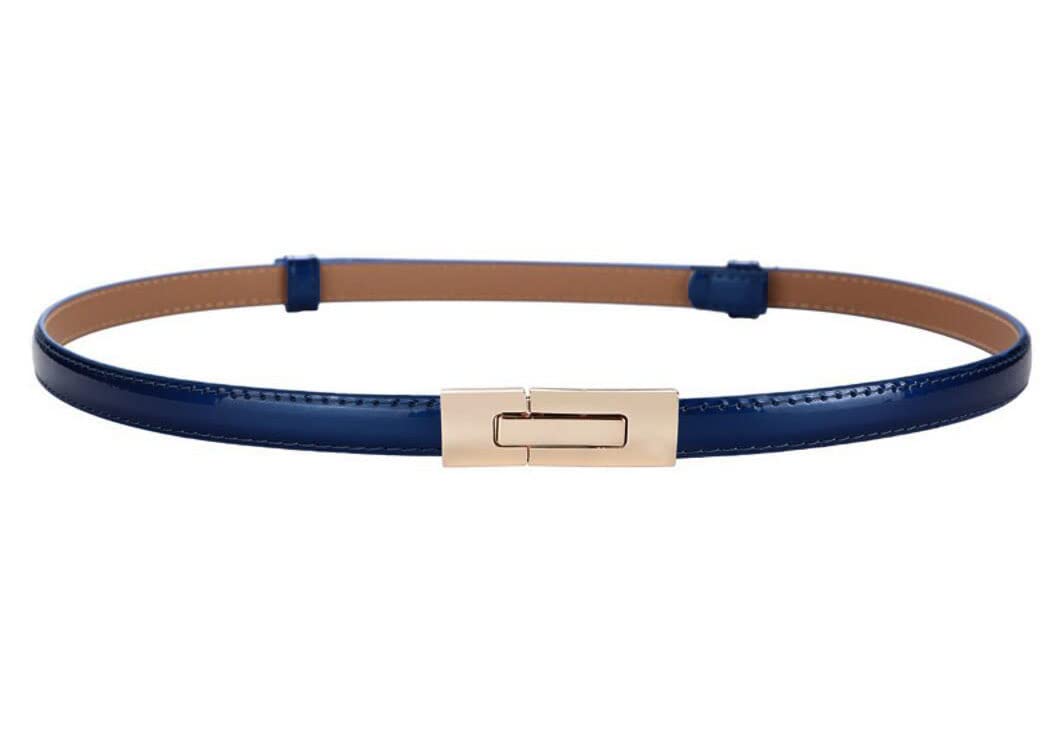 Ladies Adjustable Leather Belts for Women Skinny Waist Strap Dress Decoration Waistband