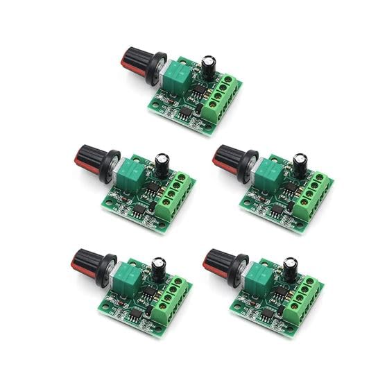 SP Electron DC 1.8V 3V 5V 6V 12V 2Amp PWM Motor Speed Controller Low Voltage Motor Speed Controller PWM 0~100% Adjustable Drive Module PWM Speed Controller DC Motor (Pack of 5) (B0CXZ2PXBJ) Amazon Price History, Amazon Price Tracker