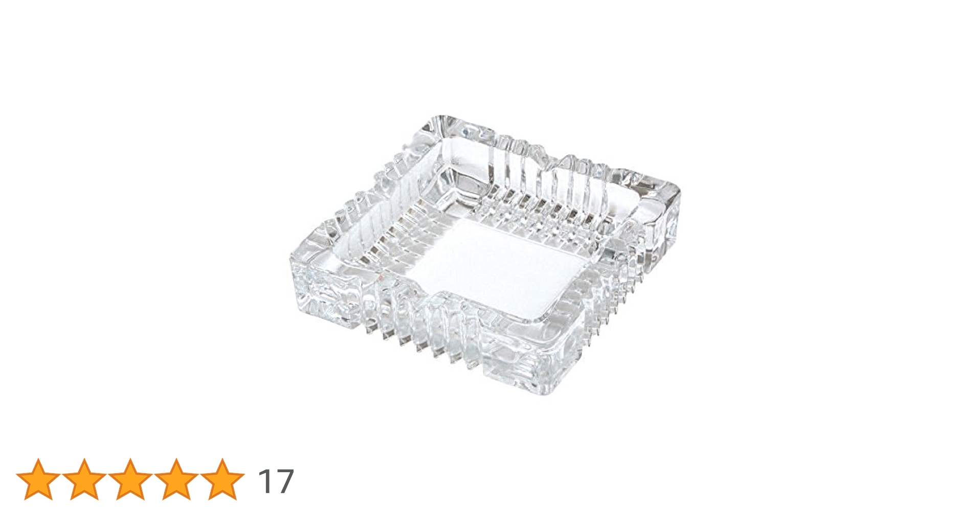 Amazon.co.jp: 東洋佐々木ガラス 灰皿 クロッシング(小) P-26414