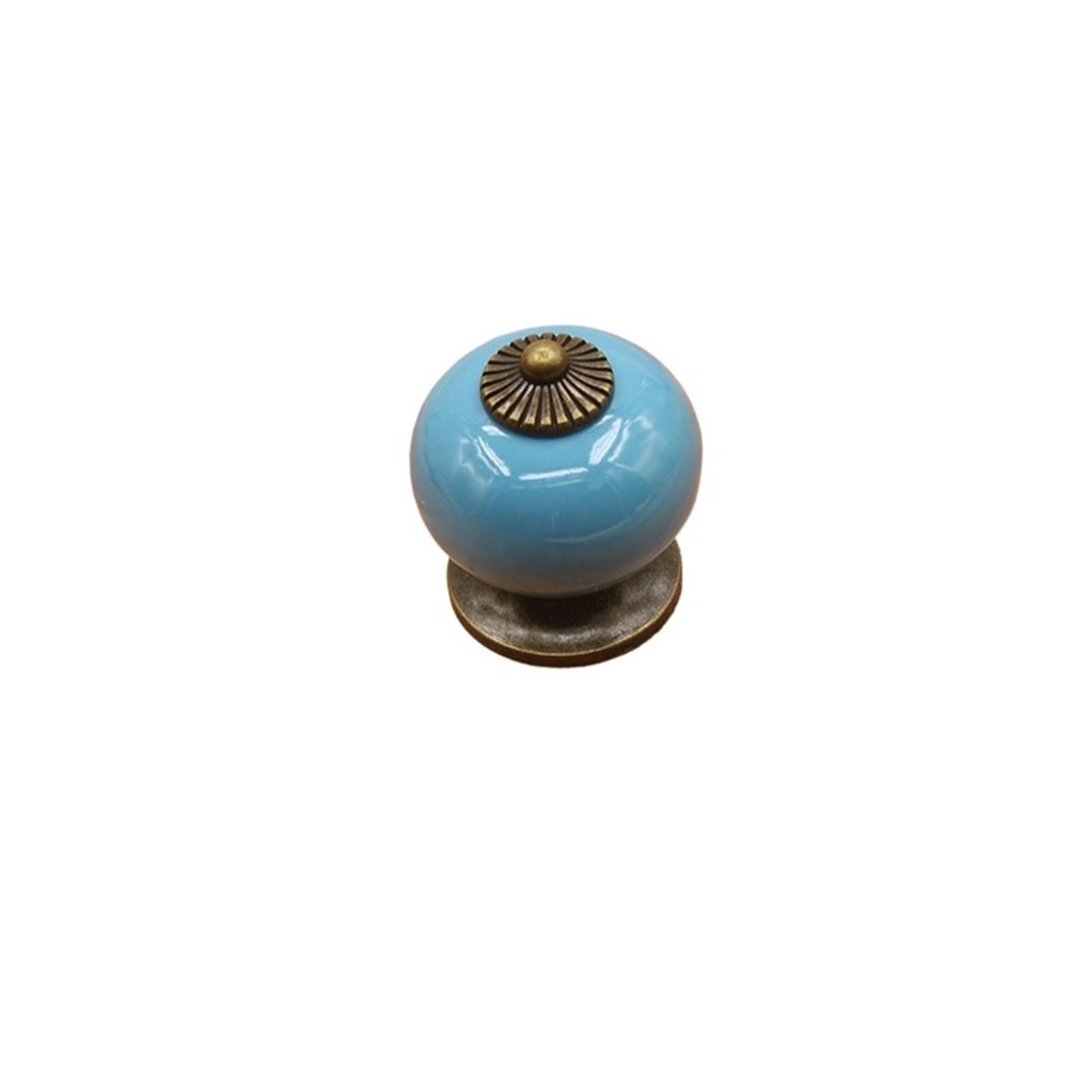 Kifsdlf Color2 2Pcs Ceramic Cylinder Cabinet Knob Drawer Furniture Handles Dresser Single Hole Door Pulls Wardrobe For Cupboard Wardrobes Furniture(Color2)