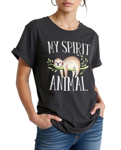 T-shirt noir femme Fisoew taille 1L en coton basique col rond