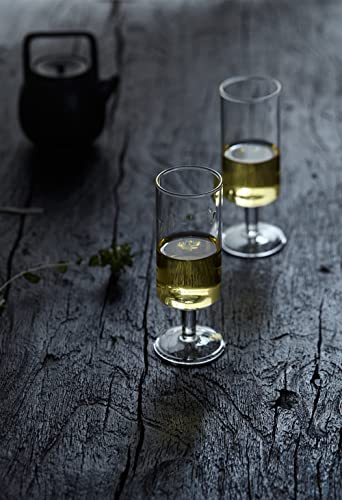 北欧の神秘的な大自然を表現したシリーズ。ステムが短いモダンなフォルムです。ワインやシャンパンをはじめ、ビール・カクテル・ジュース・お茶などにも使え、電子レンジもOKです。