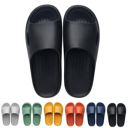 Générique Claquettes Homme Femme, Tongs de Douche Confortables et Douces Pantoufles Antidérapantes Sandales de Piscine et Plage Claquette Sandales