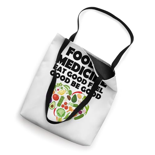Bolsa Tote Food Is Medicine Healthy Eating miniatura 2