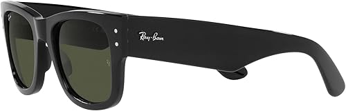 Miniatura 3 de Ray-Ban RB0840sf Mega Wayfarer Low Bridge Fit Gafas de sol cuadradas