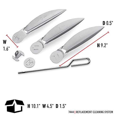 er 7444 221/2Inch Cleaning System Kit for Grills Grill