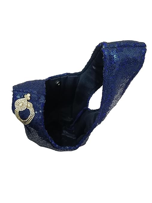 Image of Signature Potli Bag for Women - Sequin Knot Detail | Wedding & Cocktail Festive Statement Ethnic Handbag