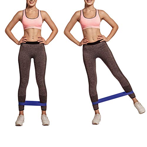 Baugger Conjunto de faixas de resistência, 5 peças de faixas elásticas para exercícios esportivos pa