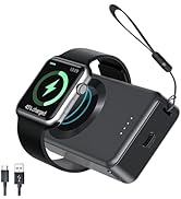 NEWDERY Portable Apple Wacth Charger, 4000mAh iWatch Charger Power Bank USB C Cable, Fast Chargin...