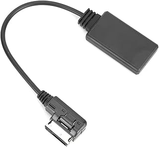 Adaptador bluetooth apto para mercedes benz música mmi interface car kit 4.1 23 cm sem fio adaptador de entrada de música de áudio aux receptor cabo adaptador apto para mercedes benz