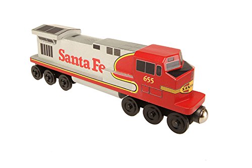 Whittle Shortline Railroad Santa Fe Warbonnet C-44 Diesel Engine Toy Train