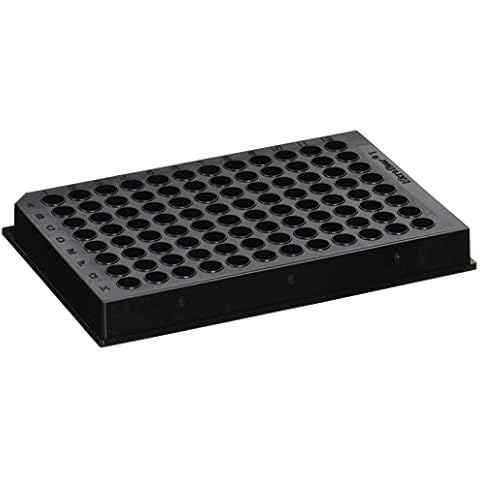 Thermo Scientific Fluorescence Microfluor 1 Flat-Bottom Plate, Black, Total Volume 330µL, Working Volume 280µL (Case of 50) Cover