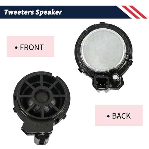 Promrmr Tweeters Speaker Assembly Fit for Honda Civic/CR-V/Accord/Clarity/Crosstour/Insight/Ridgeline/HR-V 2006-2022＆Acura ILX 2013-2022,Tweeters Speakers Car Audio 39120-SJC-A01 39120-T0A-A51 by Promrmr - Image 7