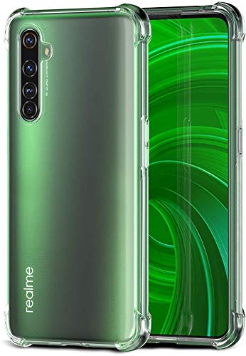 SkyTree Silicone Solid Shock Proof Bumper Hybrid Edge To Edge Protective Transparent Back Cover For Realme X50 Pro (B08SRCJHKK) Amazon Price History, Amazon Price Tracker