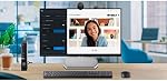 Dell Webcam WB3023-2K QHD/FHD/HD Resolution, Sony Sensor, f2.0 Aperture, Face Detection, Noise Reduction Mic, 2X HD Zoom, USB-A, Microsoft Teams/Zoom Certified - Black