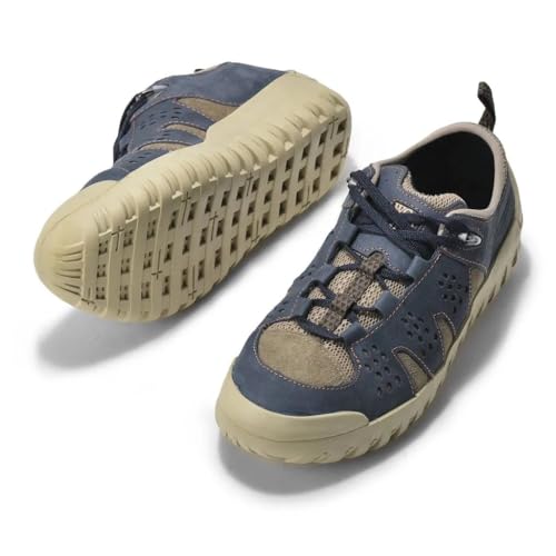 Image of Woodland Men Ddenim Casual Lace-Up Shoes