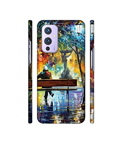 Image of Back Cover for OnePlus 9 (Plastic Multicolor)