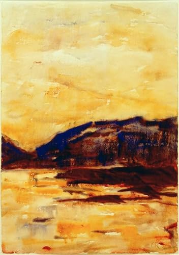 Tableaux peinture sur toile lac Majeur de Christian Rohlfs décoration chambre 60x90