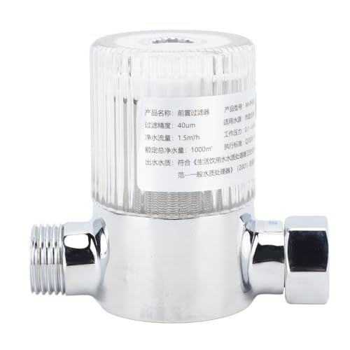 Filtre à sédiments réutilisable 40 microns pour purification eau domestique - 2