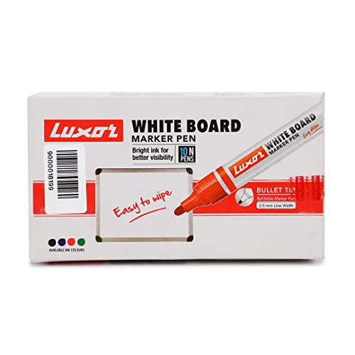Luxor Store Luxor Whiteboard Marker Pen Pack of 10 - Image 2