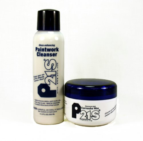 P21S Concours Canauba Wax & Paintwork Cleanser Combo