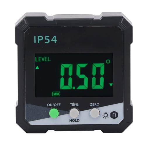Nivel digital con base magnética y pantalla LCD miniatura 4
