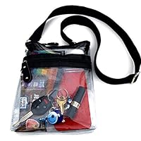 Algopix Similar Product 20 - Clear Crossbody Messenger Bag with