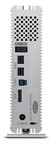 Image of LaCie LAC9000258EK 4 TB d2 Quadra Professional FireWire 800 + eSATA + USB 3.0 Desktop 3.5 Inch External Hard Drive for PC and Mac