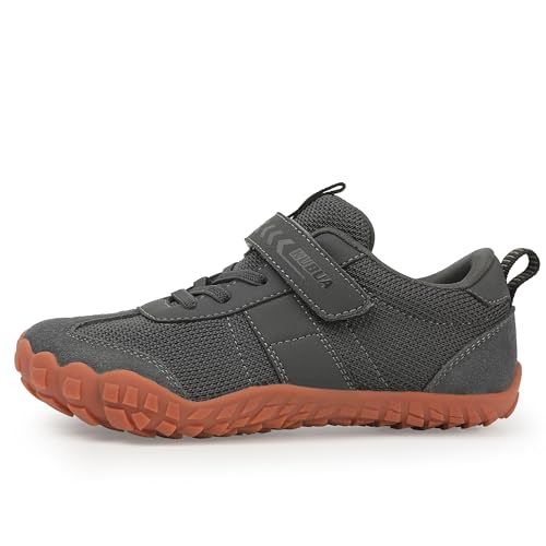 Image of KUBUA Kids Barefoot Shoes Boys Girls Wide Toe Box Zero Drop Sneakers | Breathable Lightweight, Reinforced Toe, Minimalist, Hiking, Tennis, Running, Walking, School, Toddler, Little Kid, Big Kid