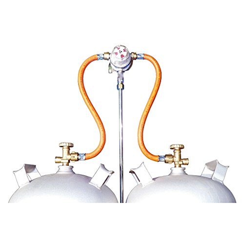Système multimatique inverseur gaz 2 bouteilles 50 mbar de 8 mm
