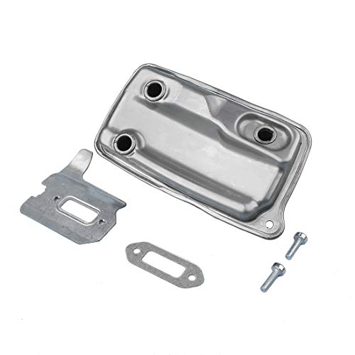 AUMEL 4238-140-0611 Exhaust Muffler Assembly for STIHL TS410 TS420 Cut Off Saw w/Gasket