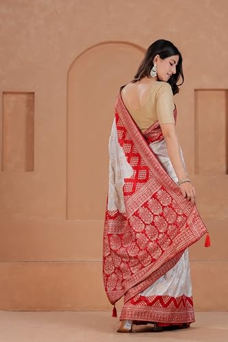 Threads by Tarang banarasi silk saree – image 7