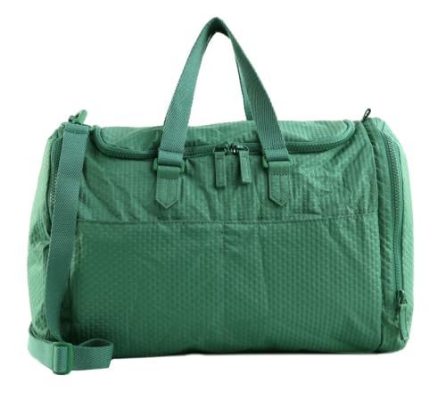Bolsa de deporte Mandarina Duck Revival 2.0, un duffle verde foliage de diseño premium y funcional